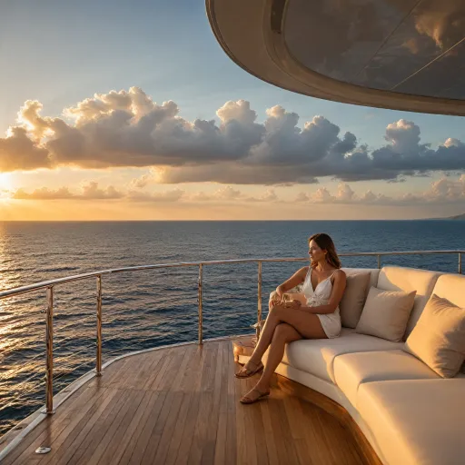 An elegant escape aboard the man of steel yacht
