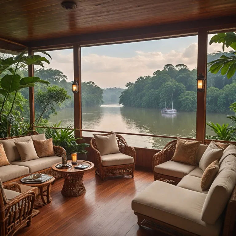 Sailing in style on a luxury Amazon river cruise