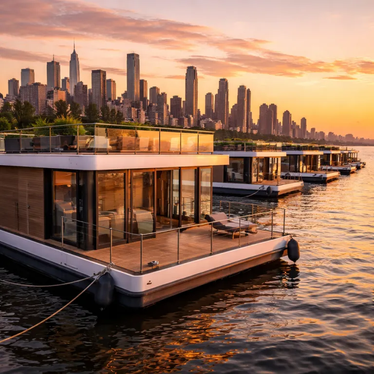 FLOHOM Brings Its Luxury Houseboats to the New York Skyline